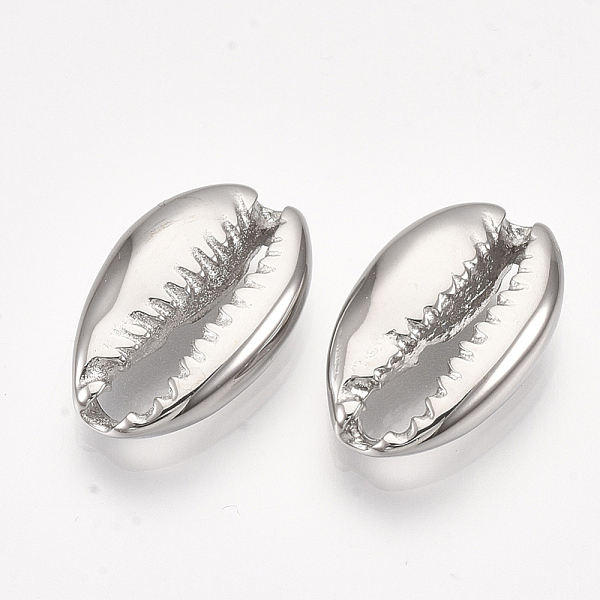 PandaHall 304 Stainless Steel Beads, No Hole/Undrilled, Cowrie Shell, Stainless Steel Color, 19x12x4.5mm 304 Stainless Steel Others
PandaHall 304 Stainless Steel Beads, No Hole/Undrilled, Cowrie Shell, Stainless Steel Color, 19x12x4.5mm 304 Stainless Steel Others
