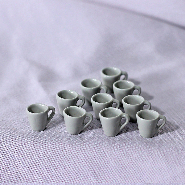 PandaHall Resin Miniature Teacup Ornaments, Micro Landscape Garden Dollhouse Accessories, Pretending Prop Decorations, Gray, 16x13mm...
PandaHall Resin Miniature Teacup Ornaments, Micro Landscape Garden Dollhouse Accessories, Pretending Prop Decorations, Gray, 16x13mm...