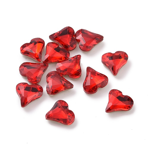 PandaHall Glass Rhinestone Cabochons, Pointed Back & Silver Back Plated, Heart, Light Siam, 8x8x3mm Glass Rhinestone Heart Red
PandaHall Glass Rhinestone Cabochons, Pointed Back & Silver Back Plated, Heart, Light Siam, 8x8x3mm Glass Rhinestone Heart Red