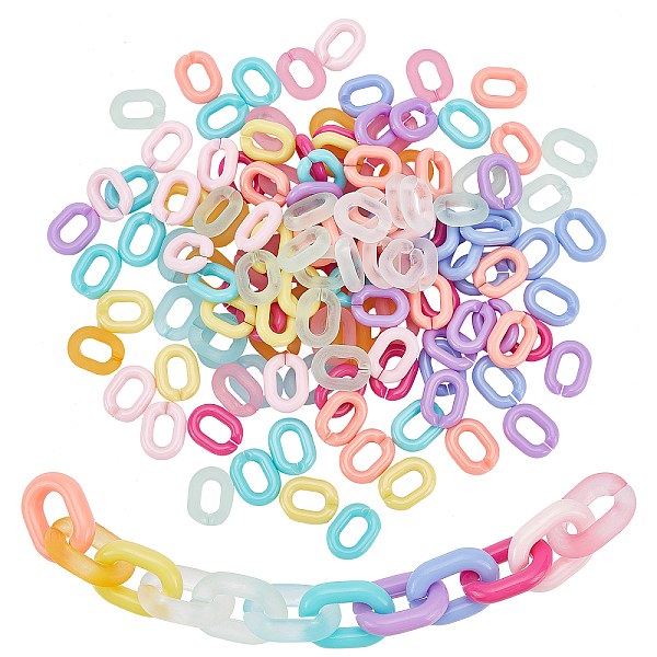 PandaHall SUPERFINDINGS 360Pcs 12 Style Acrylic Linking Rings Quick Link Connectors 19.5x15mm Oval Twist Link Chain Rings for DIY Earring..., Multicolor
PandaHall SUPERFINDINGS 360Pcs 12 Style Acrylic Linking Rings Quick Link Connectors 19.5x15mm Oval Twist Link Chain Rings for DIY Earring..., Multicolor