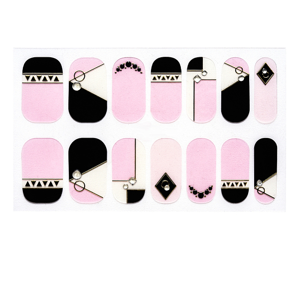 PandaHall Full Cover Nombre Nail Stickers, Self-Adhesive, for Nail Tips Decorations, Pink, 24x8mm, 14pcs/sheet Paper Others Pink
PandaHall Full Cover Nombre Nail Stickers, Self-Adhesive, for Nail Tips Decorations, Pink, 24x8mm, 14pcs/sheet Paper Others Pink