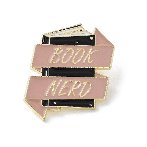 PandaHall Book Enamel Pins, Golden Alloy Badge for Backpack Clothes, Rosy Brown, 29.5x26.5x1.5mm Alloy+Enamel Book
PandaHall Book Enamel Pins, Golden Alloy Badge for Backpack Clothes, Rosy Brown, 29.5x26.5x1.5mm Alloy+Enamel Book