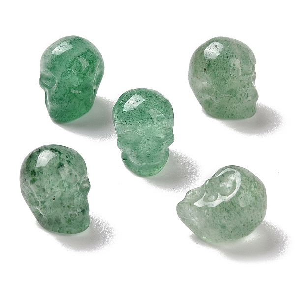 PandaHall Natural Green Strawberry Quartz Beads, Halloween Skull, 11~11.5x8.5~9x11~11.5mm, Hole: 0.9~1mm Strawberry Quartz Skull
PandaHall Natural Green Strawberry Quartz Beads, Halloween Skull, 11~11.5x8.5~9x11~11.5mm, Hole: 0.9~1mm Strawberry Quartz Skull