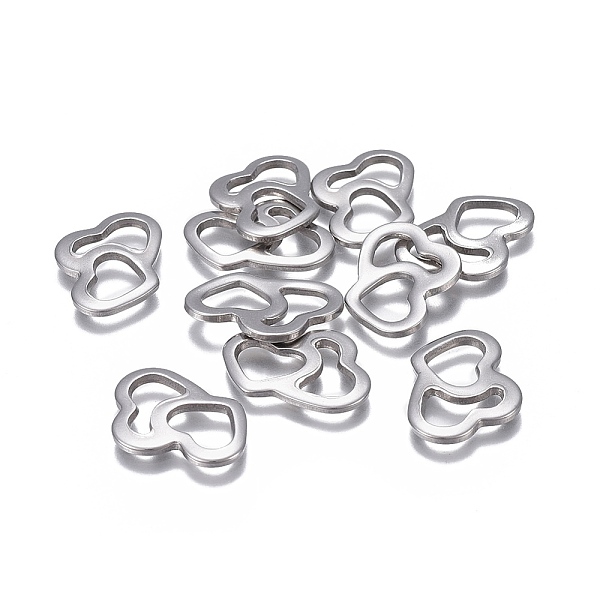 PandaHall 201 Stainless Steel Filigree Joins Links, Heart, Stainless Steel Color, 20.5x16x1.7mm 201 Stainless Steel Heart
PandaHall 201 Stainless Steel Filigree Joins Links, Heart, Stainless Steel Color, 20.5x16x1.7mm 201 Stainless Steel Heart