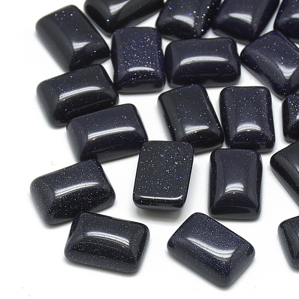 PandaHall Synthetic Blue Goldstone Cabochons, Rectangle, 14x10x5.5mm Blue Goldstone Rectangle
PandaHall Synthetic Blue Goldstone Cabochons, Rectangle, 14x10x5.5mm Blue Goldstone Rectangle