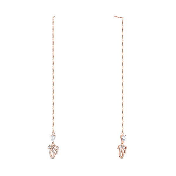 PandaHall SHEGRACE 925 Sterling Silver Thread Earrings, with Micro Pave AAA Cubic Zirconia, Butterfly, Rose Gold, 130mm Sterling Silver..., Clear
PandaHall SHEGRACE 925 Sterling Silver Thread Earrings, with Micro Pave AAA Cubic Zirconia, Butterfly, Rose Gold, 130mm Sterling Silver..., Clear