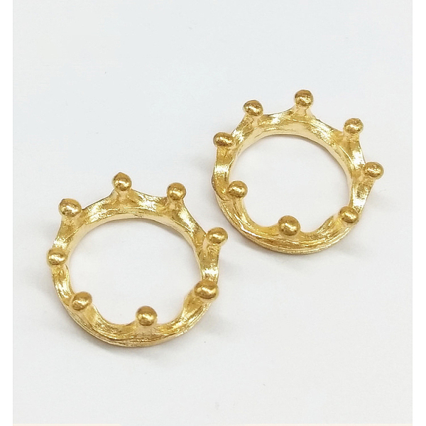 PandaHall Alloy Bead Caps, DIY Accessories for UV Resin Jewelry Making, Crown, Golden, 5/8 inch(17mm) Alloy
PandaHall Alloy Bead Caps, DIY Accessories for UV Resin Jewelry Making, Crown, Golden, 5/8 inch(17mm) Alloy