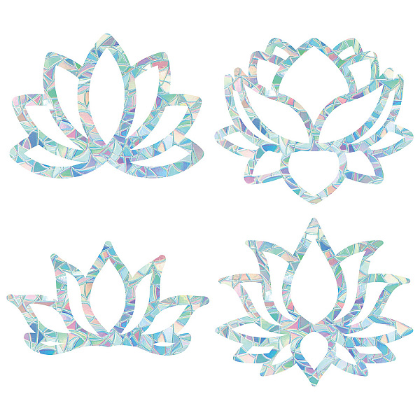 PandaHall GORGECRAFT 16 Sheets Lotus Anti-Collision Rainbow Window Glass Clings Flower Static Window Decal Non Adhesive Vinyl Film Home...
PandaHall GORGECRAFT 16 Sheets Lotus Anti-Collision Rainbow Window Glass Clings Flower Static Window Decal Non Adhesive Vinyl Film Home...