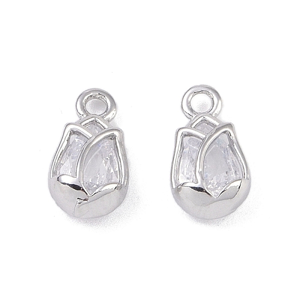 PandaHall Brass with Glass Pendants, Flower Charm, Real Platinum Plated, 10x5x3mm, Hole: 1mm Brass+Glass Flower Clear
PandaHall Brass with Glass Pendants, Flower Charm, Real Platinum Plated, 10x5x3mm, Hole: 1mm Brass+Glass Flower Clear