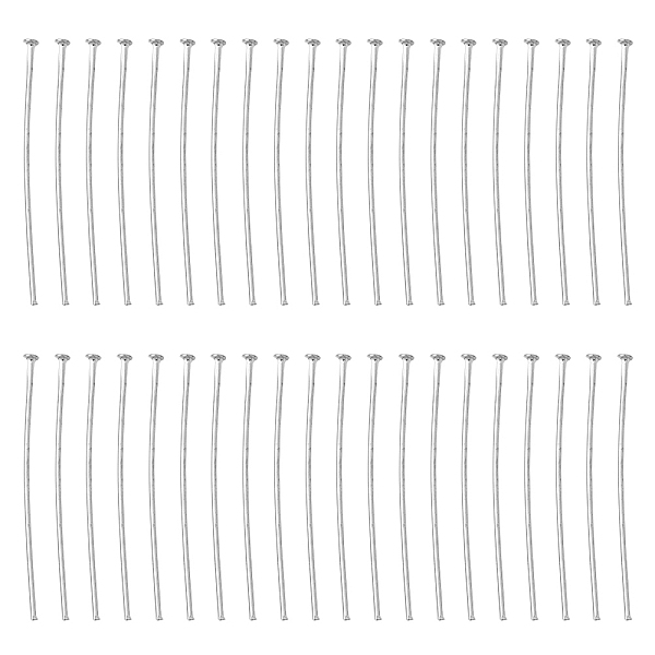 PandaHall Iron Flat Head Pins, Cadmium Free & Lead Free, Platinum, 20 Gauge, 38x0.75~0.8mm, Head: 2mm Iron
PandaHall Iron Flat Head Pins, Cadmium Free & Lead Free, Platinum, 20 Gauge, 38x0.75~0.8mm, Head: 2mm Iron