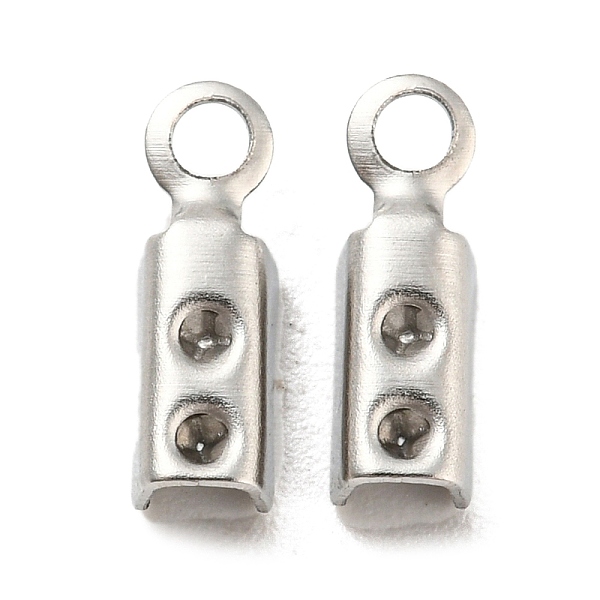 PandaHall 304 Stainless Steel Folding Crimp Ends, Fold Over Crimp Cord Ends, Stainless Steel Color, 10x3.3x3mm, Hole: 1.5mm 304 Stainless...
PandaHall 304 Stainless Steel Folding Crimp Ends, Fold Over Crimp Cord Ends, Stainless Steel Color, 10x3.3x3mm, Hole: 1.5mm 304 Stainless...