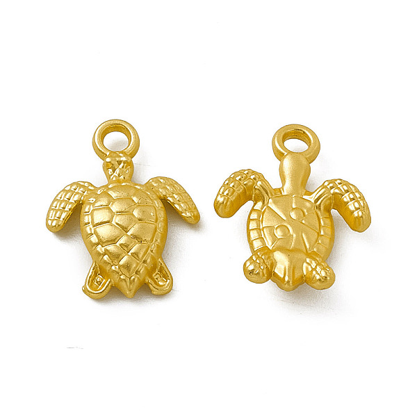 PandaHall Rack Plating Alloy Pendants, Cadmium Free & Nickel Free & Lead Free, Tortoise Charm, Matte Gold Color, 16x12.5x3.5mm, Hole: 2mm...
PandaHall Rack Plating Alloy Pendants, Cadmium Free & Nickel Free & Lead Free, Tortoise Charm, Matte Gold Color, 16x12.5x3.5mm, Hole: 2mm...
