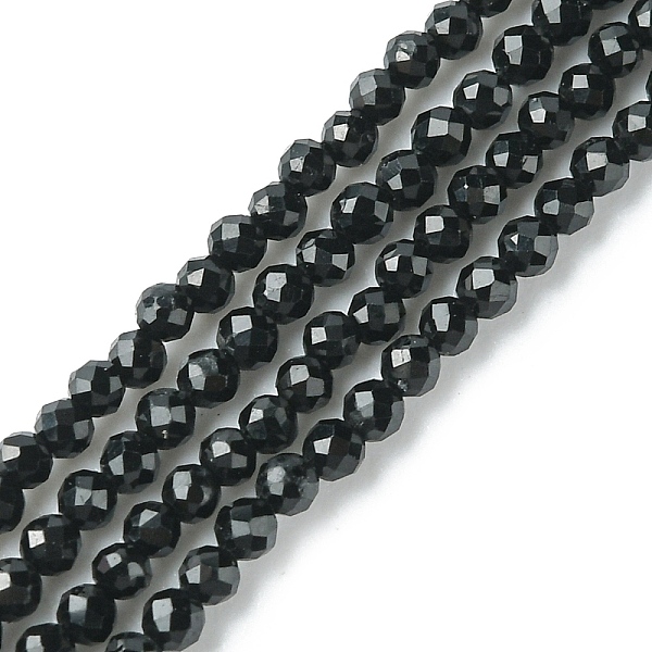PandaHall Natural Black Tourmaline Beads Strands, Faceted, Round, 2mm, Hole: 0.6m, about 185pcs/strand, 15.20~15.43 inch(38.6~39.2cm)...
PandaHall Natural Black Tourmaline Beads Strands, Faceted, Round, 2mm, Hole: 0.6m, about 185pcs/strand, 15.20~15.43 inch(38.6~39.2cm)...