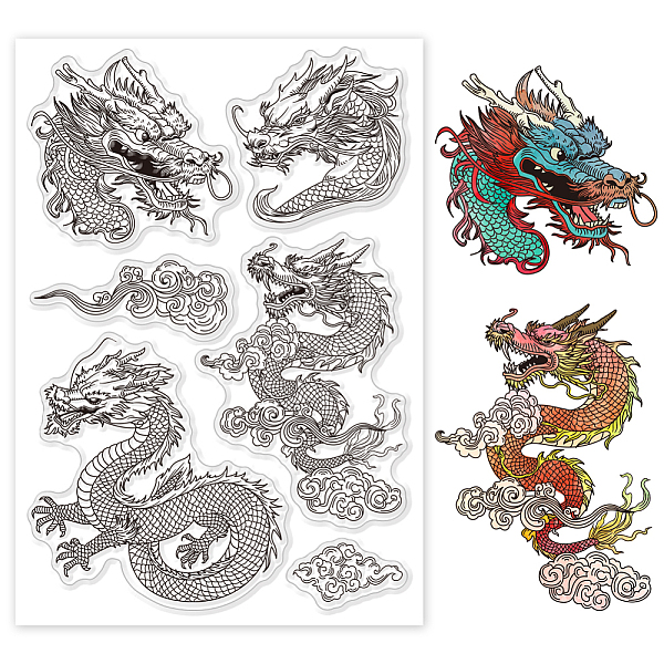 PandaHall GLOBLELAND Chinese Dragon Clear Stamp Auspicious Clouds Clear Rubber Stamps Animal Dragon Silicone Stamps for DIY Scrapbooking...
PandaHall GLOBLELAND Chinese Dragon Clear Stamp Auspicious Clouds Clear Rubber Stamps Animal Dragon Silicone Stamps for DIY Scrapbooking...