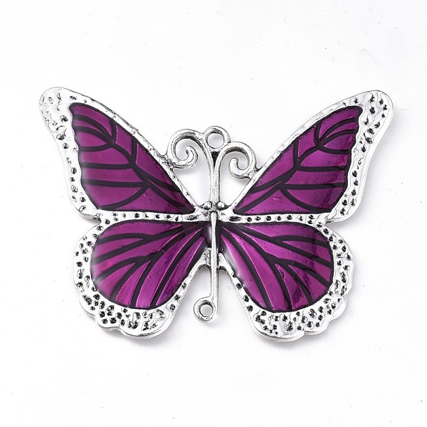 PandaHall Alloy Enamel Big Pendants, Butterfly, Antique Silver, Purple, 64x86x3mm, Hole: 3.5mm and 2.5mm Alloy+Enamel Butterfly Purple
PandaHall Alloy Enamel Big Pendants, Butterfly, Antique Silver, Purple, 64x86x3mm, Hole: 3.5mm and 2.5mm Alloy+Enamel Butterfly Purple