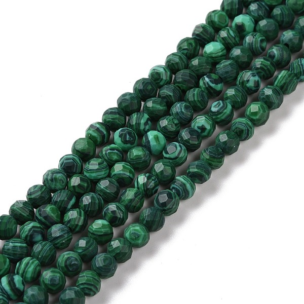 PandaHall Synthetic Malachite Beads Strands, Faceted, Round, 4mm, Hole: 0.9mm, about 103pcs/strand, 15.43 inch(39.2cm) Malachite Round
PandaHall Synthetic Malachite Beads Strands, Faceted, Round, 4mm, Hole: 0.9mm, about 103pcs/strand, 15.43 inch(39.2cm) Malachite Round