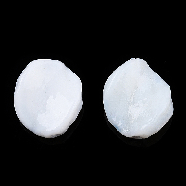 PandaHall Opaque Handmade Lampwork Beads, Leaf, White, 14~18.5x13.5~15x3.5~6mm, Hole: 1.2~1.8mm Lampwork Leaf White
PandaHall Opaque Handmade Lampwork Beads, Leaf, White, 14~18.5x13.5~15x3.5~6mm, Hole: 1.2~1.8mm Lampwork Leaf White