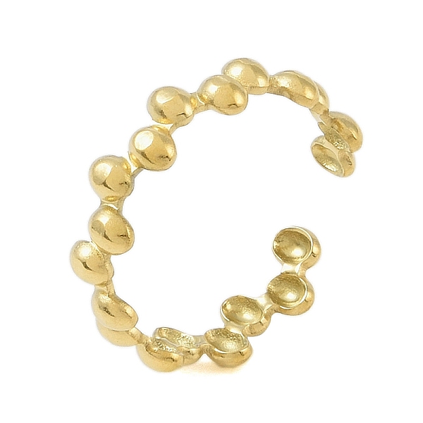 PandaHall 304 Stainless Steel Open Cuff Rings for Women, Real 18K Gold Plated, Oval, 5.5mm, Inner Diameter: Adjustable 304 Stainless Steel...
PandaHall 304 Stainless Steel Open Cuff Rings for Women, Real 18K Gold Plated, Oval, 5.5mm, Inner Diameter: Adjustable 304 Stainless Steel...