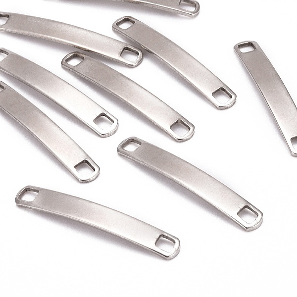 PandaHall Rectangle 304 Stainless Steel Links connectors, Stainless Steel Color, 33.5x5x1mm, Hole: 3x3mm 304 Stainless Steel Rectangle
PandaHall Rectangle 304 Stainless Steel Links connectors, Stainless Steel Color, 33.5x5x1mm, Hole: 3x3mm 304 Stainless Steel Rectangle