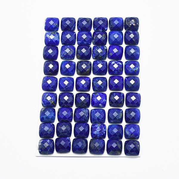PandaHall Natural Lapis Lazuli Cabochons, Faceted, Square, 8x8x3.5~4mm Lapis Lazuli Square
PandaHall Natural Lapis Lazuli Cabochons, Faceted, Square, 8x8x3.5~4mm Lapis Lazuli Square