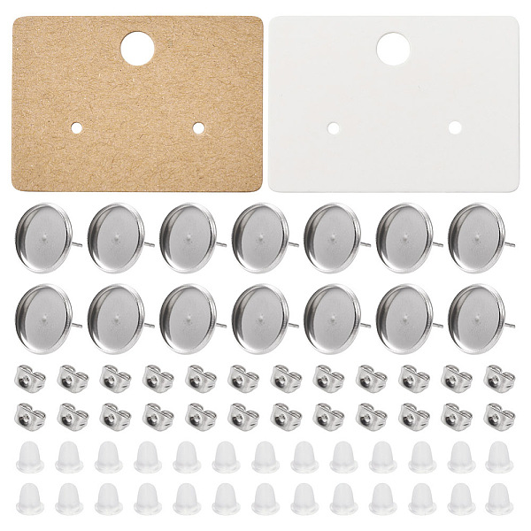 PandaHall DIY Earring Making Finding Kit, Including Paper Earring Display Card, Plastic Ear Nuts, 201 Stainless Steel Friction Ear Nuts..., Multicolor
PandaHall DIY Earring Making Finding Kit, Including Paper Earring Display Card, Plastic Ear Nuts, 201 Stainless Steel Friction Ear Nuts..., Multicolor