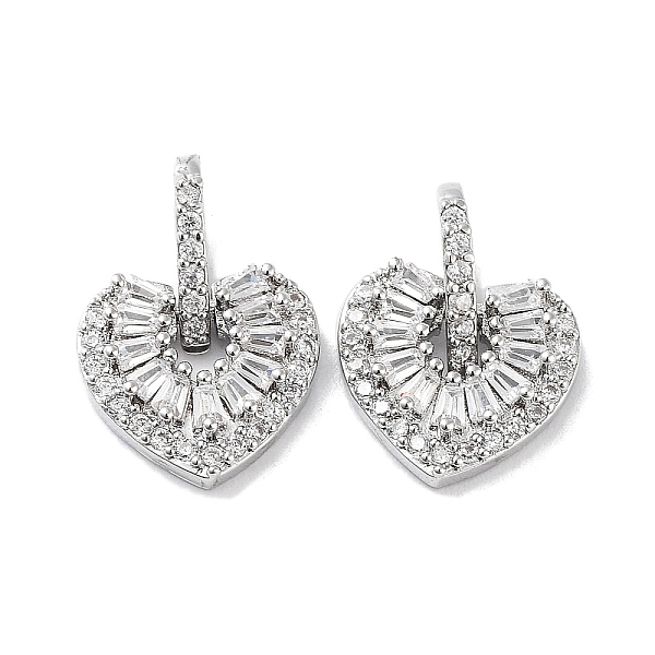 PandaHall Brass Micro Pave Clear Cubic Zirconia Charms, Heart Charms, Real Platinum Plated, 10.5x11x3mm, Hole: 5x3.5mm Brass+Cubic Zirconia...
PandaHall Brass Micro Pave Clear Cubic Zirconia Charms, Heart Charms, Real Platinum Plated, 10.5x11x3mm, Hole: 5x3.5mm Brass+Cubic Zirconia...