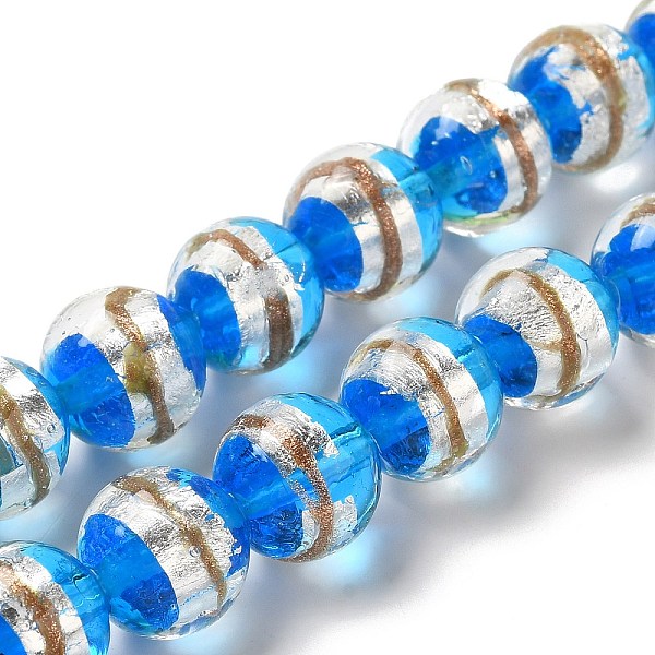 PandaHall Lampwork Beads Strands, Round, Dodger Blue, 12mm, Hole: 1.2mm, about 45pcs/strand, 19.29''(49cm) Lampwork Round
PandaHall Lampwork Beads Strands, Round, Dodger Blue, 12mm, Hole: 1.2mm, about 45pcs/strand, 19.29''(49cm) Lampwork Round