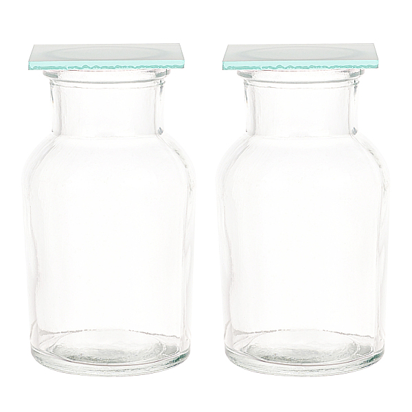 PandaHall Olycraft Glass Bottle, with Glass Microscope Slides, for Lab Supplies, Clear, 5.6x9.9cm, Capacity: 125ml, 4sets/box Glass Clear
PandaHall Olycraft Glass Bottle, with Glass Microscope Slides, for Lab Supplies, Clear, 5.6x9.9cm, Capacity: 125ml, 4sets/box Glass Clear
