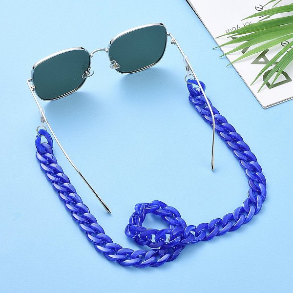 PandaHall Eyeglasses Chains, Neck Strap for Eyeglasses, with Acrylic Curb Chains, 304 Stainless Steel Jump Rings and Rubber Loop Ends, Royal...
PandaHall Eyeglasses Chains, Neck Strap for Eyeglasses, with Acrylic Curb Chains, 304 Stainless Steel Jump Rings and Rubber Loop Ends, Royal...