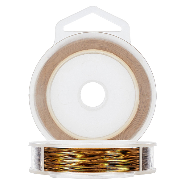 PandaHall BENECREAT 328 Feet 30 Gauge 7 Strand Nylon Coated 304 Stainless Steel Wire Tiger Tail Wire Bead String Wire for Necklace Bracelet..., Gold
PandaHall BENECREAT 328 Feet 30 Gauge 7 Strand Nylon Coated 304 Stainless Steel Wire Tiger Tail Wire Bead String Wire for Necklace Bracelet..., Gold