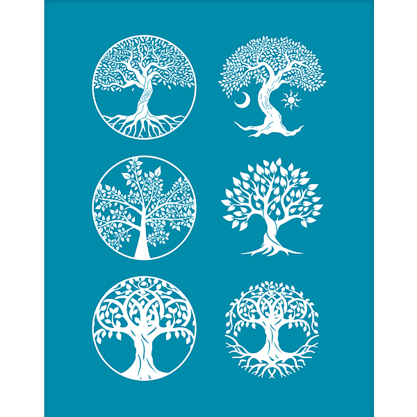 PandaHall Silk Screen Printing Stencil, for Painting on Wood, DIY Decoration T-Shirt Fabric, Tree of Life Pattern, 100x127mm Nylon Tree of..., Cyan
PandaHall Silk Screen Printing Stencil, for Painting on Wood, DIY Decoration T-Shirt Fabric, Tree of Life Pattern, 100x127mm Nylon Tree of..., Cyan