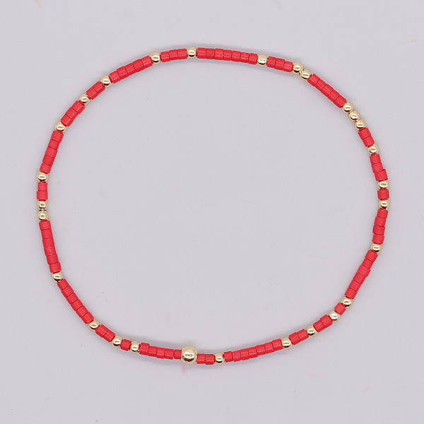 PandaHall Bohemian Style Rainbow Glass & Brass Beaded Handmade Fashion Women's Bracelet Glass
PandaHall Bohemian Style Rainbow Glass & Brass Beaded Handmade Fashion Women's Bracelet Glass