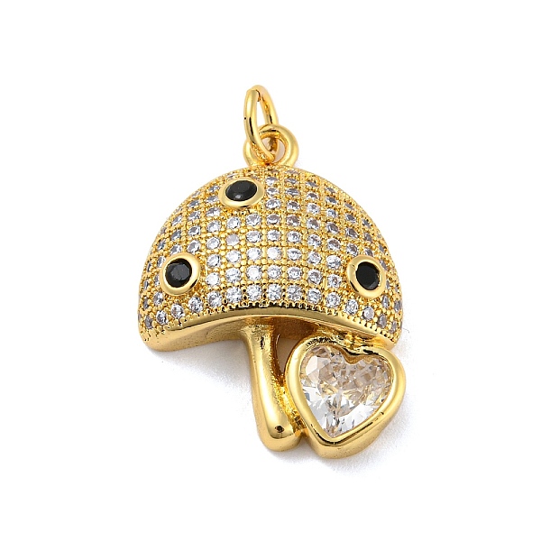 PandaHall Brass with Cubic Zirconia Pendants, Golden, Mushroom, 22x17x6mm, Hole: 3.4mm Brass+Cubic Zirconia Mushroom Black
PandaHall Brass with Cubic Zirconia Pendants, Golden, Mushroom, 22x17x6mm, Hole: 3.4mm Brass+Cubic Zirconia Mushroom Black