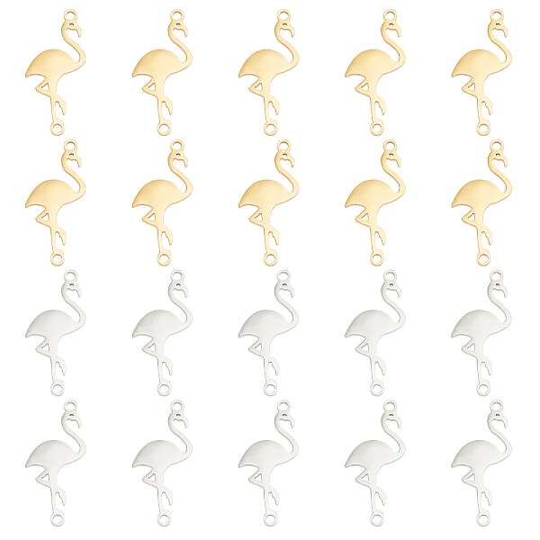 PandaHall DICOSMETIC 20Pcs 2 Colors Flamingo Charms Stainless Steel Cute Animal Bird Pendant Gold Color Link Connectors Charms for DIY...
PandaHall DICOSMETIC 20Pcs 2 Colors Flamingo Charms Stainless Steel Cute Animal Bird Pendant Gold Color Link Connectors Charms for DIY...