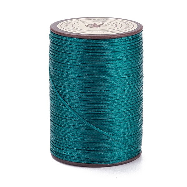 PandaHall Flat Waxed Polyester Thread String, Micro Macrame Cord, for Leather Sewing Stitching, Teal, 0.8~0.9x0.3mm, about 109.36 Yards..., Cyan
PandaHall Flat Waxed Polyester Thread String, Micro Macrame Cord, for Leather Sewing Stitching, Teal, 0.8~0.9x0.3mm, about 109.36 Yards..., Cyan