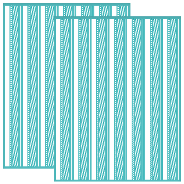 PandaHall OLYCRAFT 2Pcs 8.6x11 Inch Stripe Theme Self-Adhesive Silk Screen Printing Stencil Diagonal Stripe Silk Screen Stencil Buffalo...
PandaHall OLYCRAFT 2Pcs 8.6x11 Inch Stripe Theme Self-Adhesive Silk Screen Printing Stencil Diagonal Stripe Silk Screen Stencil Buffalo...
