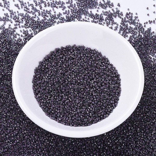 PandaHall MIYUKI Delica Beads, Cylinder, Japanese Seed Beads, 11/0, (DB0279) Cranberry Lined Emerald Luster, 1.3x1.6mm, Hole: 0.8mm, about..., Purple
PandaHall MIYUKI Delica Beads, Cylinder, Japanese Seed Beads, 11/0, (DB0279) Cranberry Lined Emerald Luster, 1.3x1.6mm, Hole: 0.8mm, about..., Purple