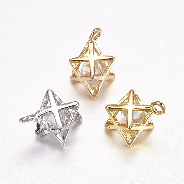 PandaHall Brass Charms, with Rhinestone, Star, Mixed Color, 12.5x10mm, Hole: 1mm Brass+Rhinestone Star Multicolor
PandaHall Brass Charms, with Rhinestone, Star, Mixed Color, 12.5x10mm, Hole: 1mm Brass+Rhinestone Star Multicolor