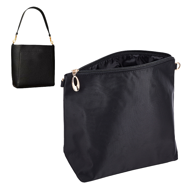 PandaHall WADORN Purse Bag Organizer Insert, Nylon Handbag Organizer Insert Inside Liner Shaper Bag in Bag Women Tote Bag Organizer with..., Black
PandaHall WADORN Purse Bag Organizer Insert, Nylon Handbag Organizer Insert Inside Liner Shaper Bag in Bag Women Tote Bag Organizer with..., Black