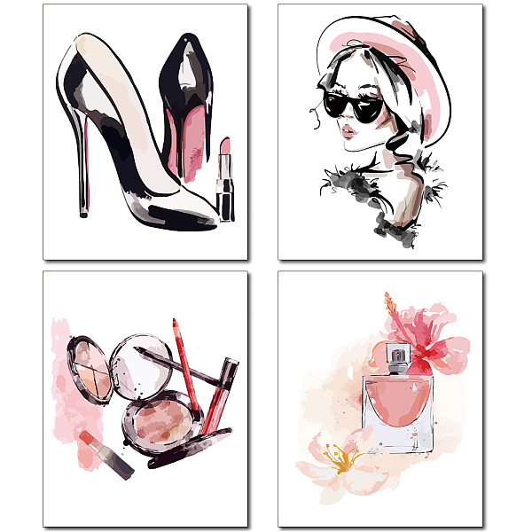 PandaHall CREATCABIN 4Pcs Pink Canvas Wall Art Canvas Print Wall Painting High Heels Fashion Women Makeup Perfume Print Poster Artwork Wall...
PandaHall CREATCABIN 4Pcs Pink Canvas Wall Art Canvas Print Wall Painting High Heels Fashion Women Makeup Perfume Print Poster Artwork Wall...