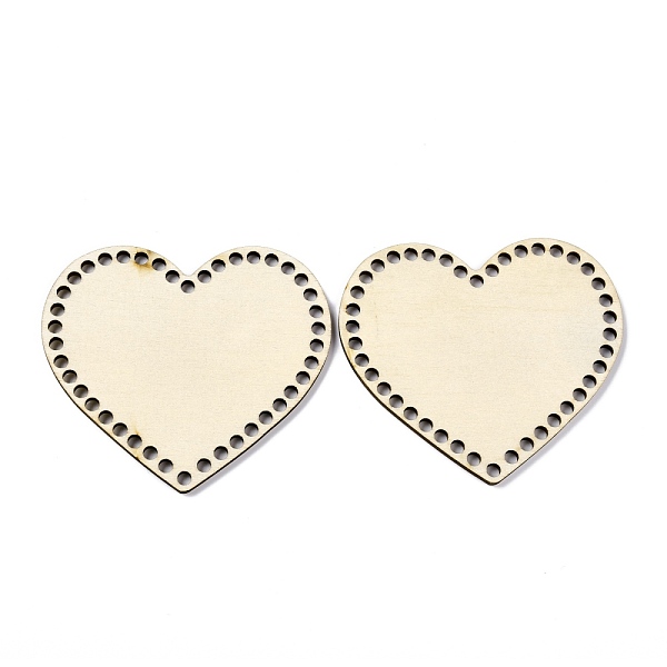 PandaHall Heart Wooden Bags Bottoms, Crochet Bags Base, for Knitting Supplies and Home Decor Craft, BurlyWood, 8.9x10x0.4cm, Hole: 4.5mm..., Orange
PandaHall Heart Wooden Bags Bottoms, Crochet Bags Base, for Knitting Supplies and Home Decor Craft, BurlyWood, 8.9x10x0.4cm, Hole: 4.5mm..., Orange