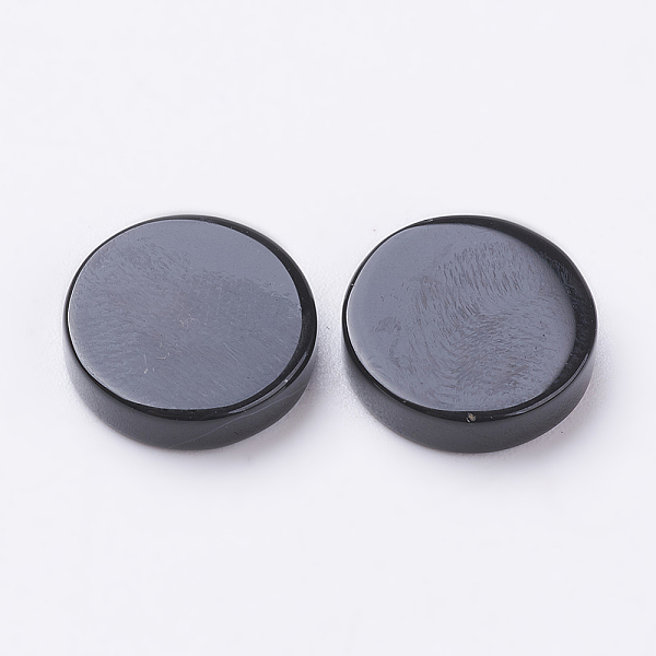 PandaHall Natural Black Agate Cabochons, Dyed & Heated, Flat Round, 10x3mm Black Agate Flat Round
PandaHall Natural Black Agate Cabochons, Dyed & Heated, Flat Round, 10x3mm Black Agate Flat Round