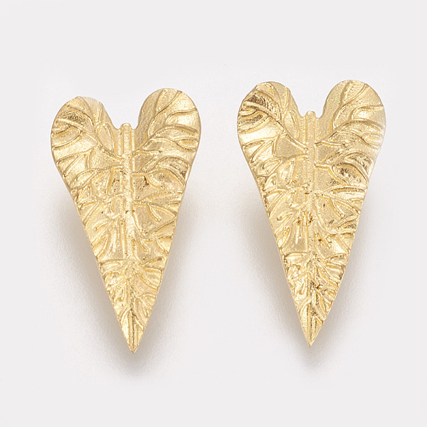 PandaHall Brass Pendants, Cadmium Free & Lead Free & Nickel Free, Leaf, Raw(Unplated), 21.5x12x2mm, Hole: 1.2mm Brass Leaf
PandaHall Brass Pendants, Cadmium Free & Lead Free & Nickel Free, Leaf, Raw(Unplated), 21.5x12x2mm, Hole: 1.2mm Brass Leaf