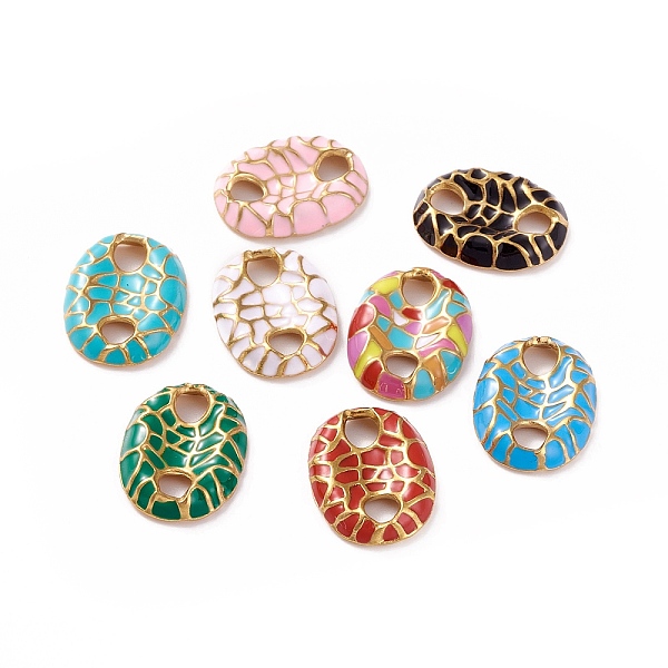 PandaHall 304 Stainless Steel Enamel Connector Charms, Coffee Bean Links, Golden, Mixed Color, 12.5x16.5x3mm, Hole: 3mm 304 Stainless Steel..., Multicolor
PandaHall 304 Stainless Steel Enamel Connector Charms, Coffee Bean Links, Golden, Mixed Color, 12.5x16.5x3mm, Hole: 3mm 304 Stainless Steel..., Multicolor