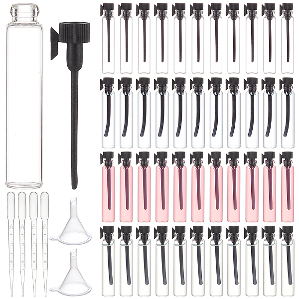 PandaHall BENECREAT Perfume Dispensing Kits, including 1ml Glass Refillable Sample Perfume Bottle, Transparent Plastic Funnel Hopper &..., Black
PandaHall BENECREAT Perfume Dispensing Kits, including 1ml Glass Refillable Sample Perfume Bottle, Transparent Plastic Funnel Hopper &..., Black