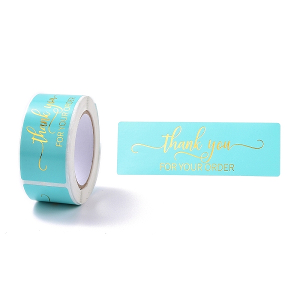 PandaHall Hot Stamping Self-Adhesive Paper Gift Tag Youstickers, Rectangle with Word Thank You FOR YOU ORDER, for Party Presents Decorative...
PandaHall Hot Stamping Self-Adhesive Paper Gift Tag Youstickers, Rectangle with Word Thank You FOR YOU ORDER, for Party Presents Decorative...