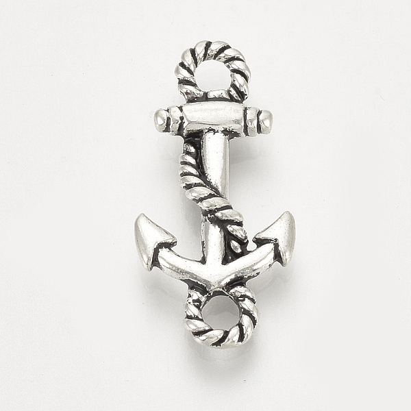 PandaHall Tibetan Style Alloy Links connectors, Anchor, Cadmium Free & Nickel Free & Lead Free, Antique Silver, 23x11x3mm, Hole: 2mm Alloy...
PandaHall Tibetan Style Alloy Links connectors, Anchor, Cadmium Free & Nickel Free & Lead Free, Antique Silver, 23x11x3mm, Hole: 2mm Alloy...