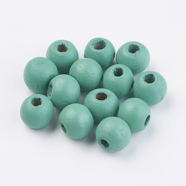 PandaHall Natural Wood Beads, Dyed, Round, Dark Cyan, 8x7mm, Hole: 2~3mm, about 2770pcs/500g Wood Round Cyan
PandaHall Natural Wood Beads, Dyed, Round, Dark Cyan, 8x7mm, Hole: 2~3mm, about 2770pcs/500g Wood Round Cyan