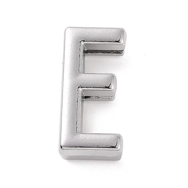 PandaHall Alloy Letter Slide Charms, Platinum, Letter.E, 20.5~21x6~10.5x6.5mm, Hole: 17.5~18x2.5mm Alloy Letter E
PandaHall Alloy Letter Slide Charms, Platinum, Letter.E, 20.5~21x6~10.5x6.5mm, Hole: 17.5~18x2.5mm Alloy Letter E