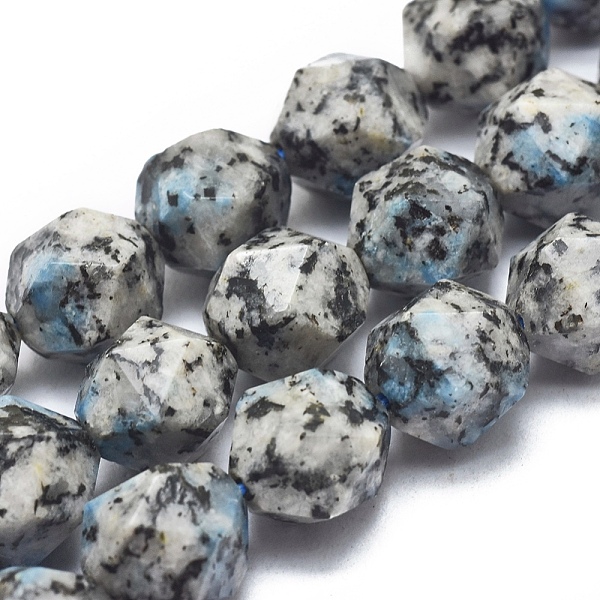 PandaHall Natural K2 Stone/Raindrop Azurite Beads Strands, Faceted, Round, Star Cut Round Beads, 11~12mm, Hole: 1.3mm, about 33pcs/Strand...
PandaHall Natural K2 Stone/Raindrop Azurite Beads Strands, Faceted, Round, Star Cut Round Beads, 11~12mm, Hole: 1.3mm, about 33pcs/Strand...